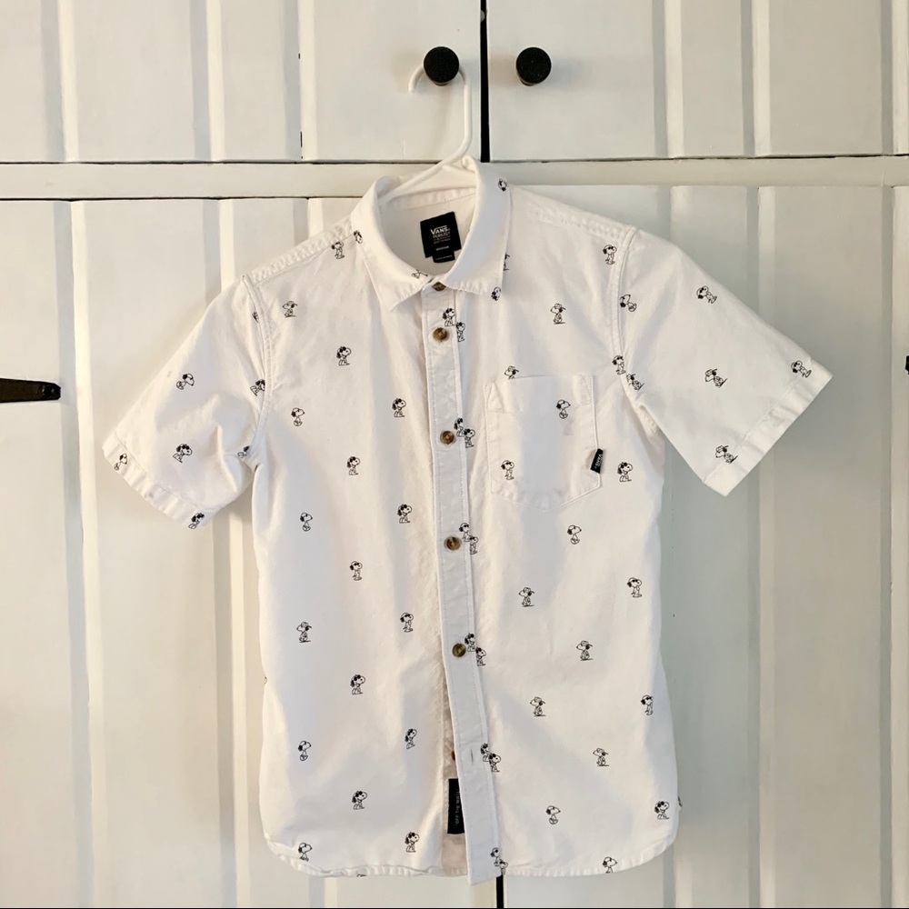 Vans Peanuts by Schulz Snoopy design shirt